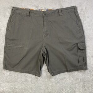 Red Head Shorts Men Gray Sz 42 Cargo Utility Organic Cotton Blend Rugged Casual